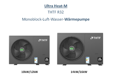 WÄRMEPUMPE THTF R32 PURE HEAT-M