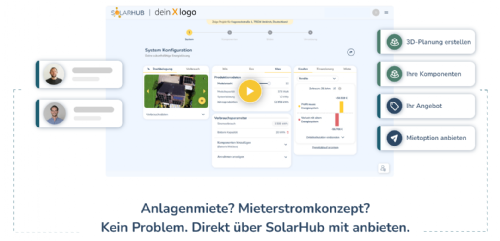 SolarHub Vertriebslösung