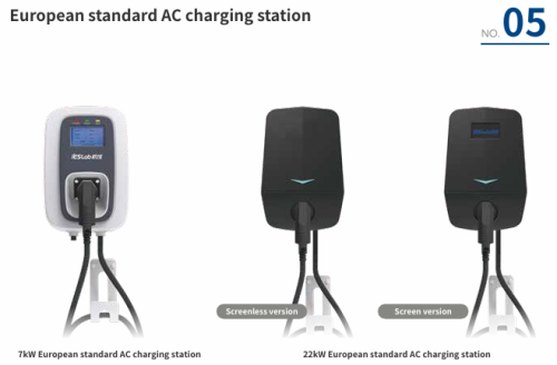 European standard AC charging station